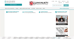 Desktop Screenshot of luminati.co.uk